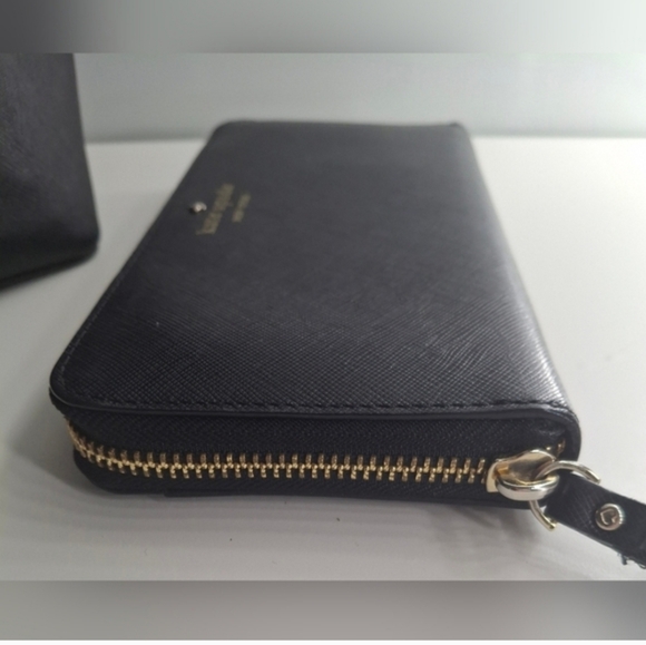 Kate Spade XL Black Tote and Wallet Set EUC - Picture 5 of 12